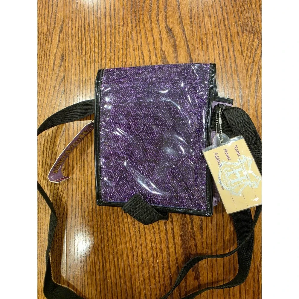 Vintage NWT Y2K Harry Potter Journey to Hogwarts Glitter Crossbody‎ Wizard